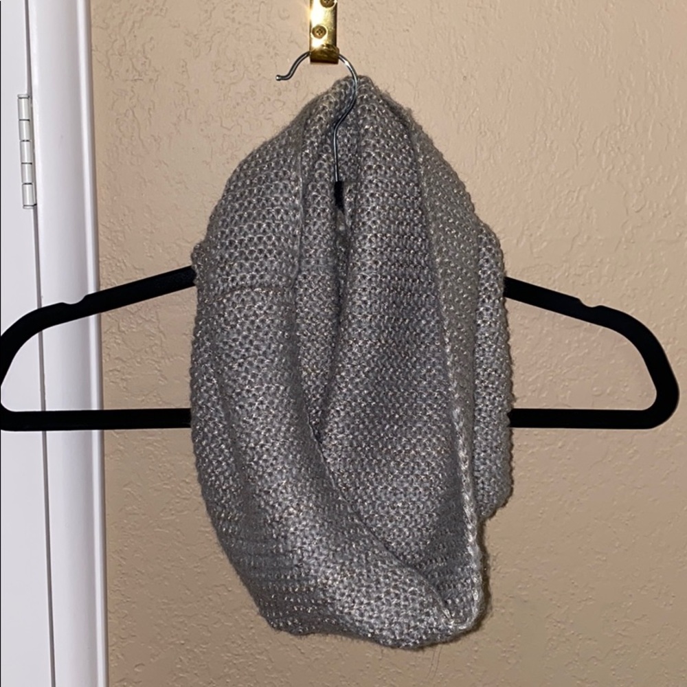 Light Gray Infinity Scarf